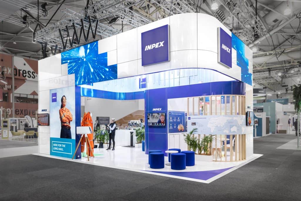 INPEX at APPEA 2019 trade show stand image by Expo Centric