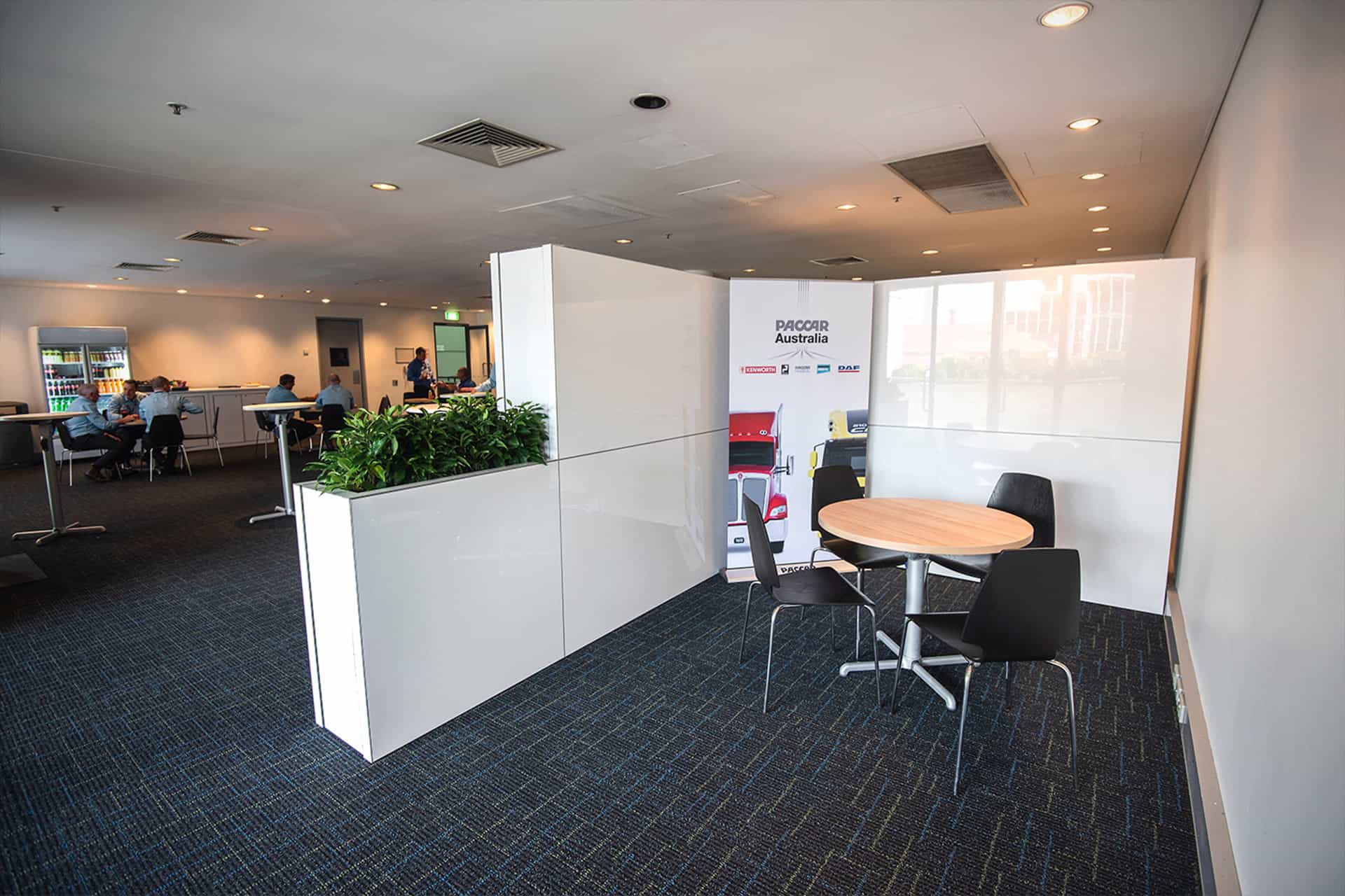Expo Centric's portable walls, temporary partitions room dividers for PACCAR at Brisbane Truck Show 2019