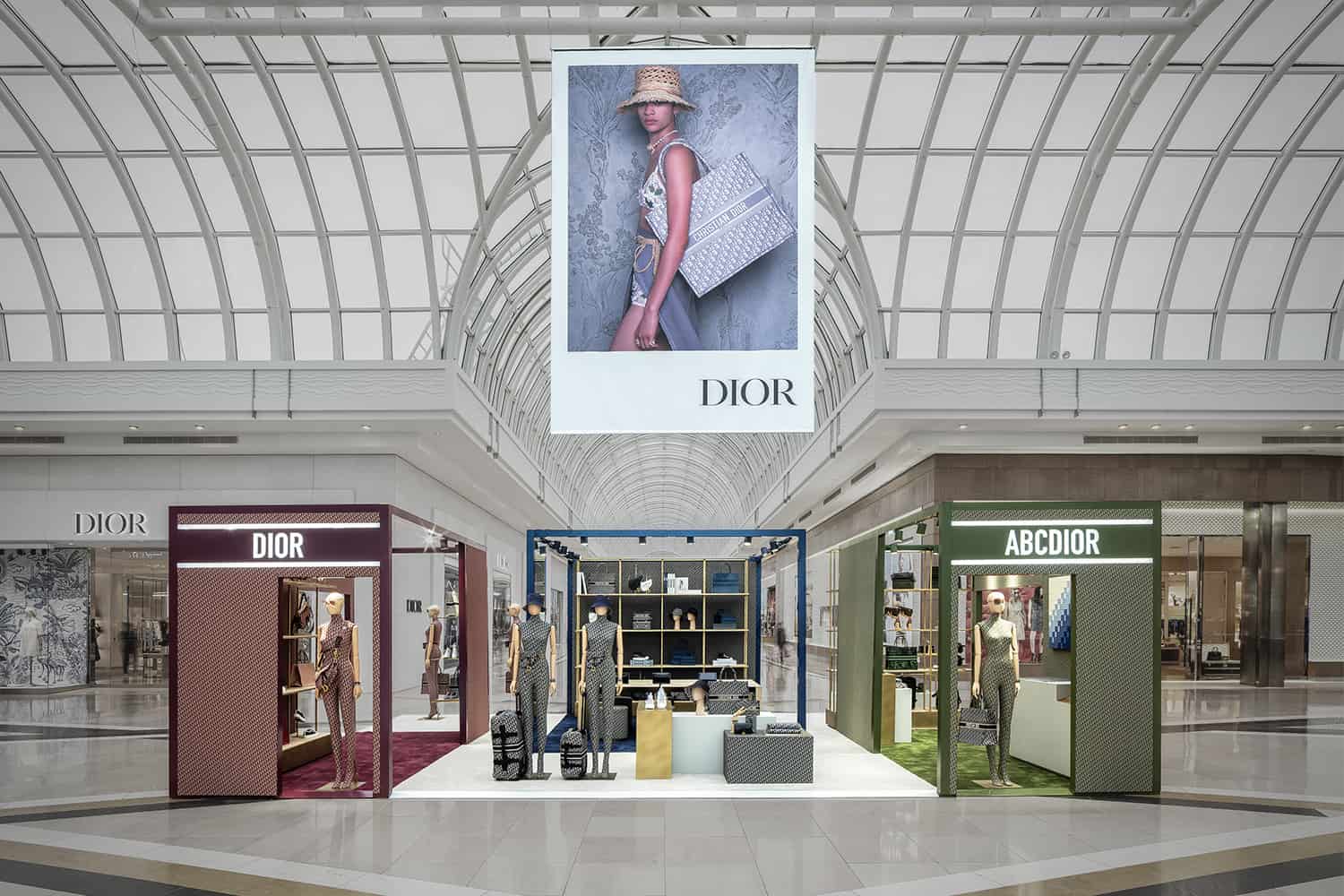 Dior at Chadstone Pop Up Brand Activation by Expocenrtic.com.au