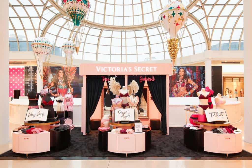 Victoria's Secret at Chadstone brand activation by Expocentric.com.au