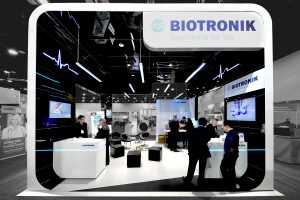 Biotronik exhibition stand by image by Expo Centric