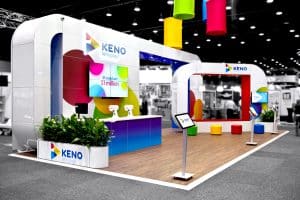 Keno tradeshow stand image by Expo Centric