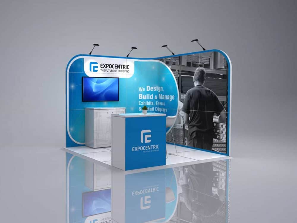 Exhibition package stands by Expocentric.com.au